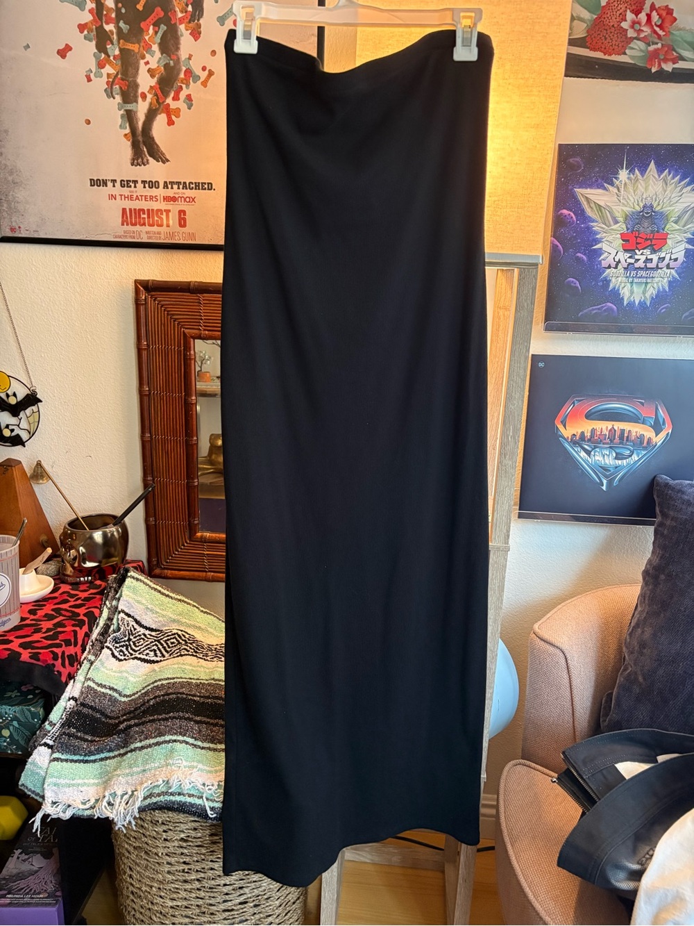Black Maxi Tube Dress